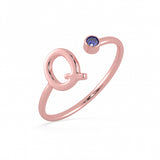 Shoal of Fish Oxidized Band Ring